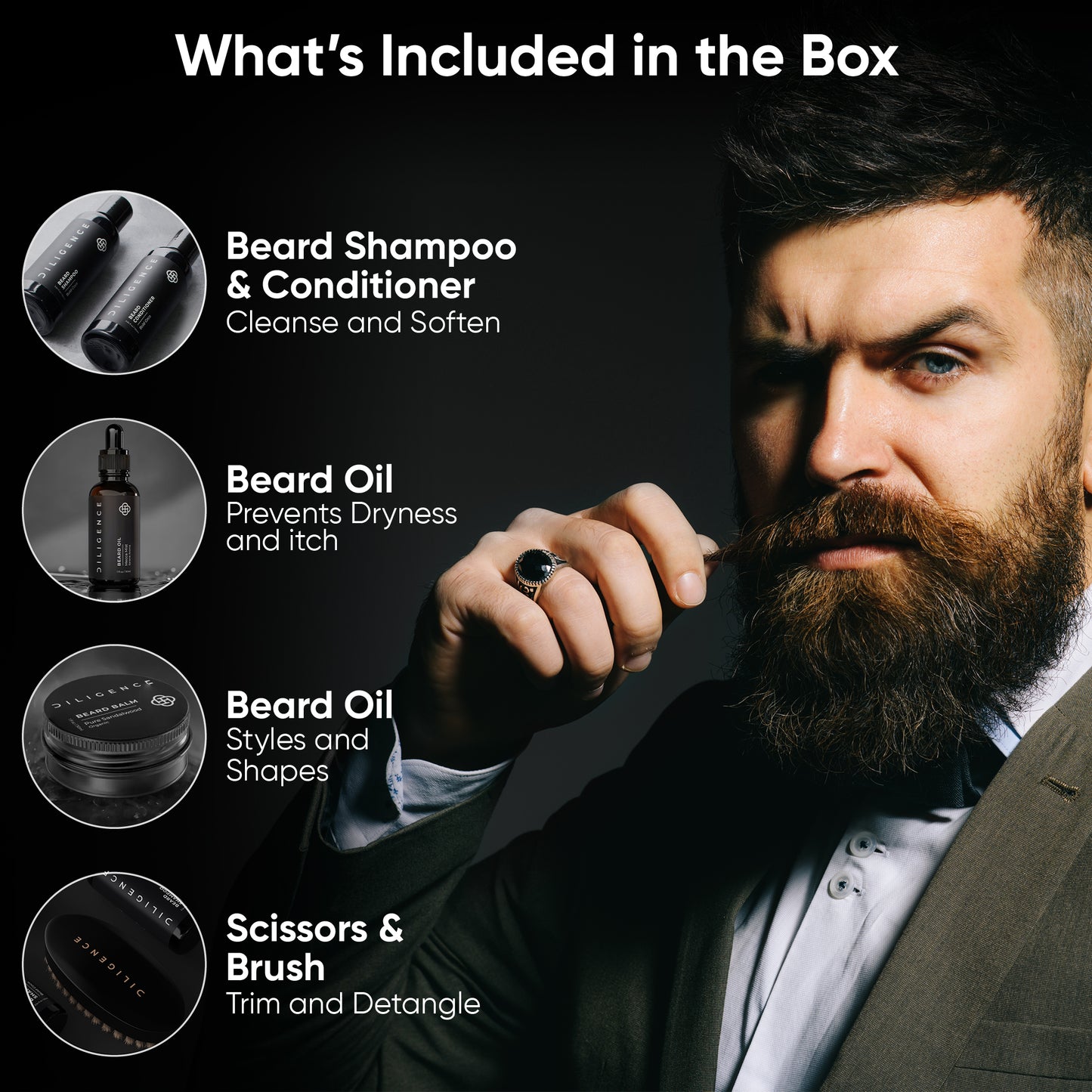 Diligence Beard Kit
