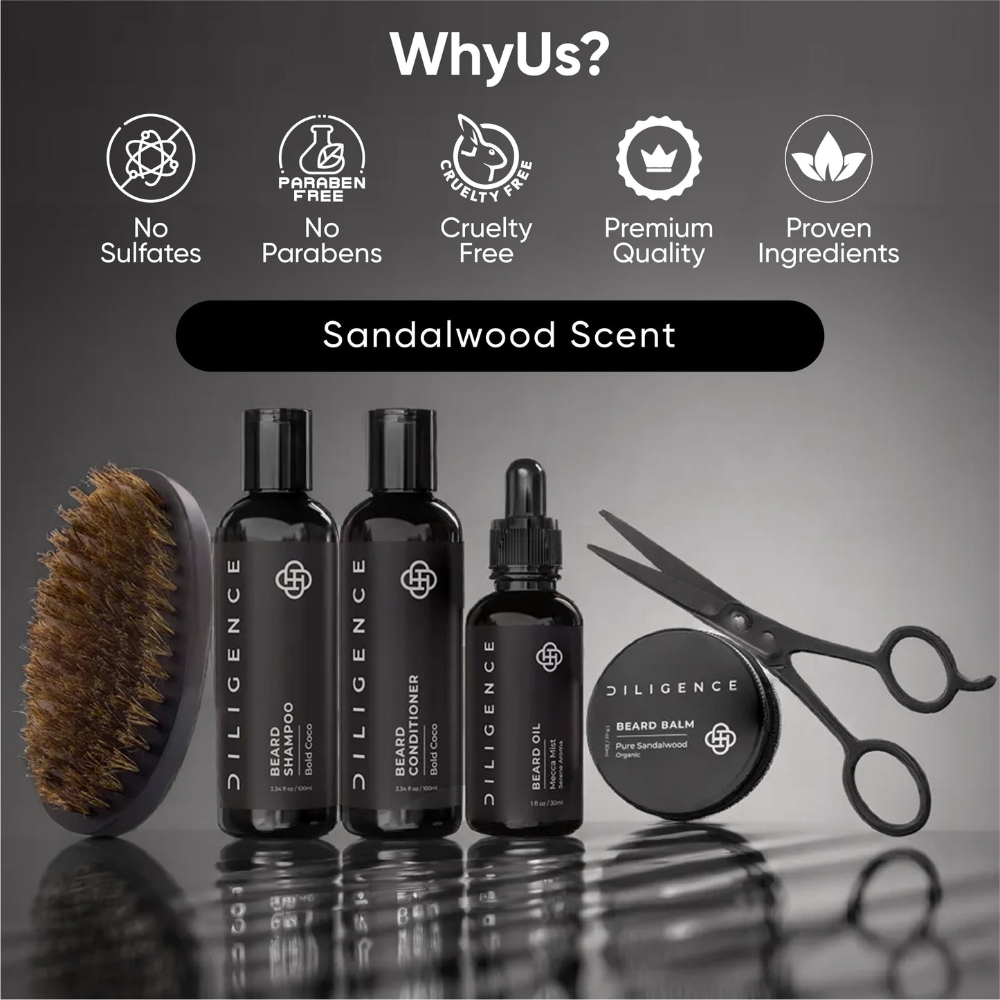 Diligence Beard Kit